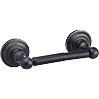 Amazon Basics - Portarrollos de baño de diseño tradicional estándar - Bronce antiguo